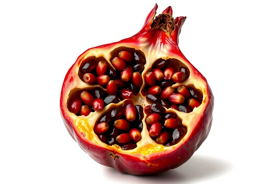 Innere Strukturen einer Frucht